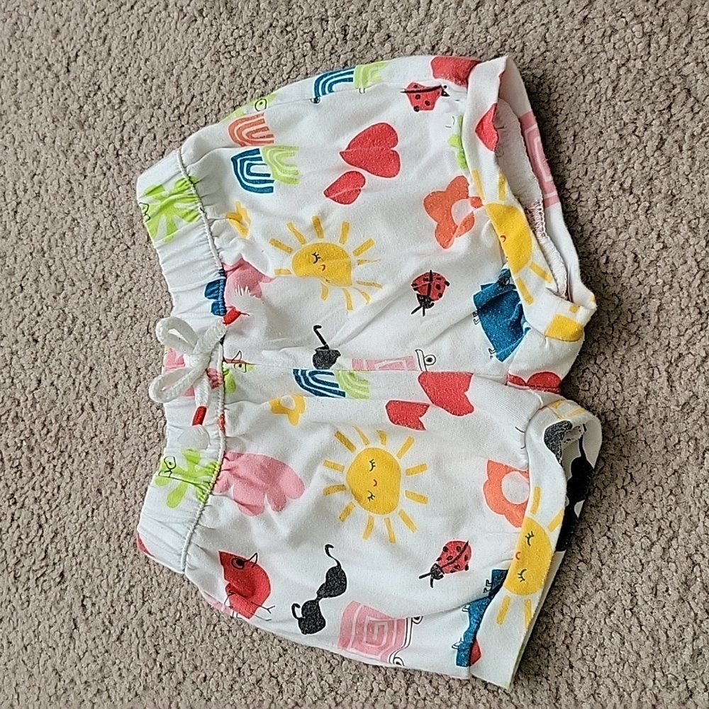 $3 IF BUNDLED Colorful Kids Printed Shorts